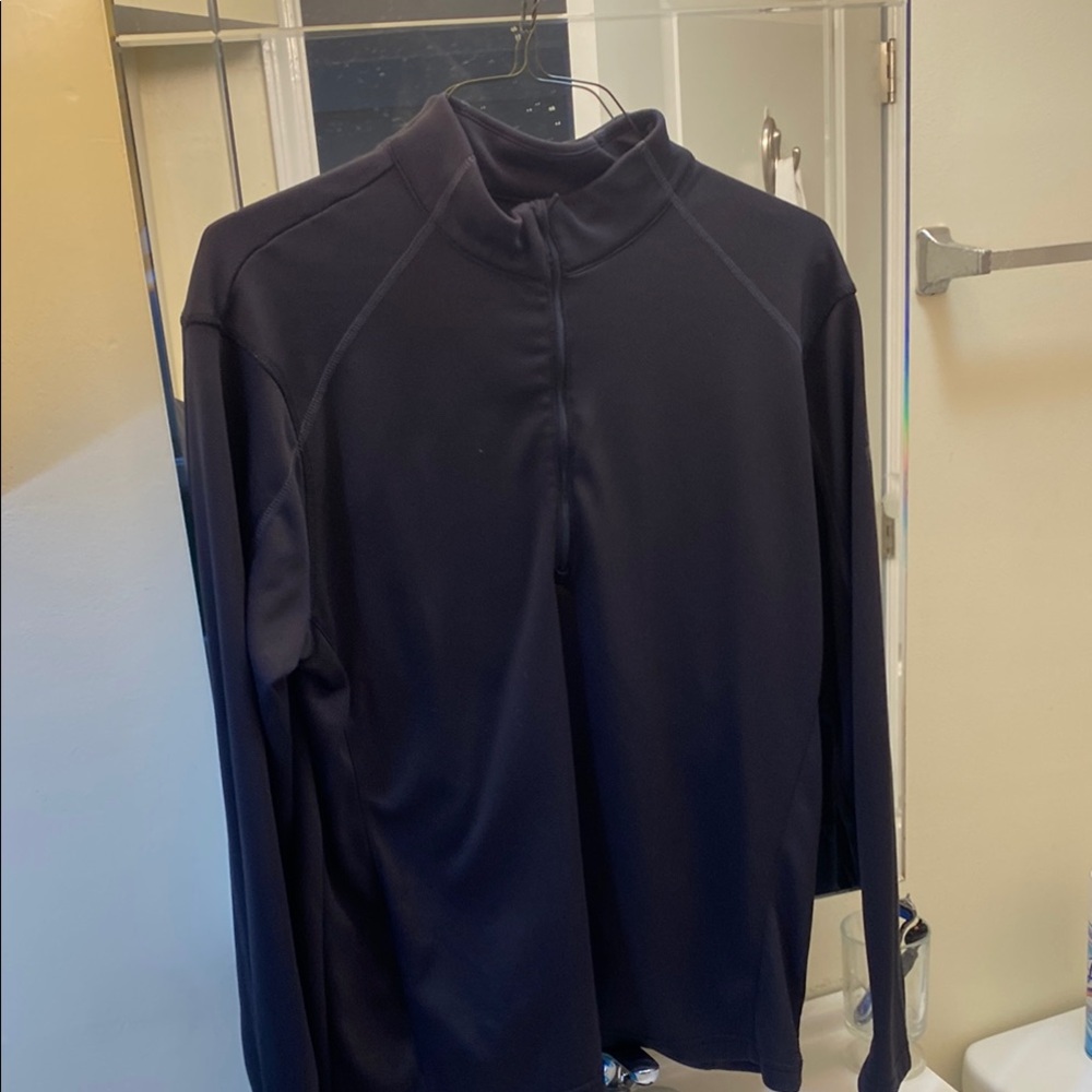 Spyder Black Long Sleeve Pullover